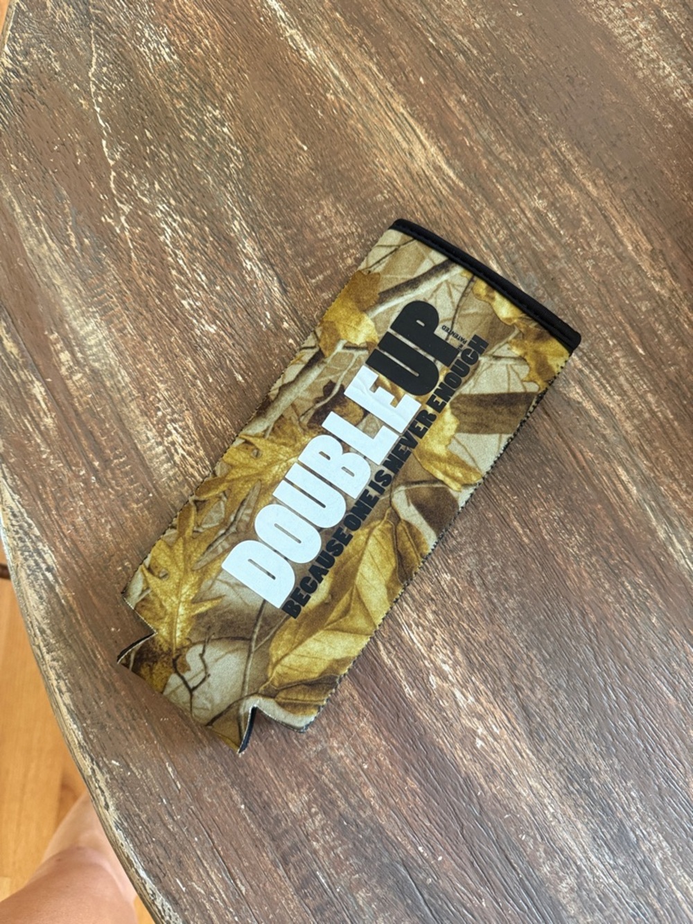 Double Up Camo Coozie - never used
